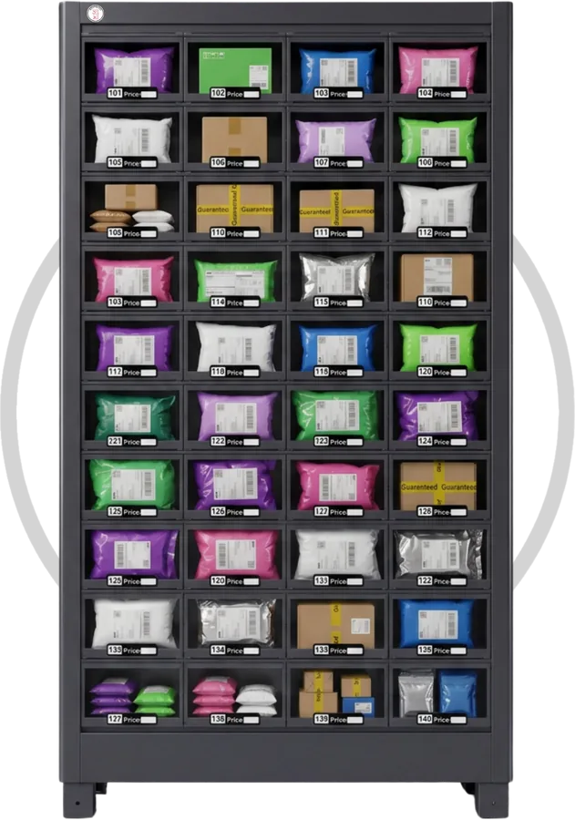 40-Locker Vending Machine