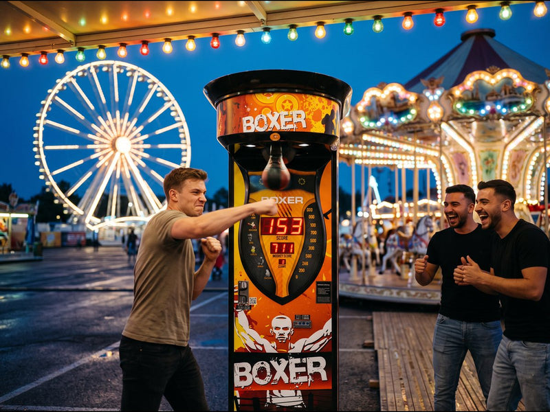 Unterhaltungsautomaten für Kirmes, Volksfeste und Jahrmärkte – mehr Spielspaß und zusätzliche Einnahmen - Boxfreund