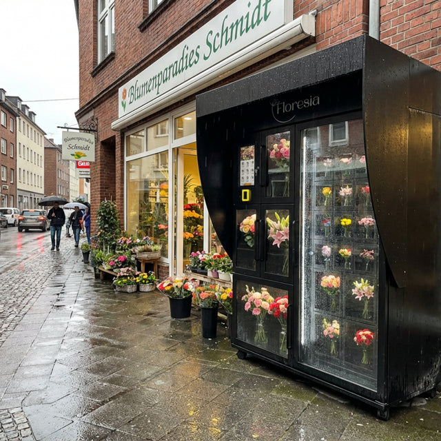 Blumenautomaten für Floristen & Blumenhandel