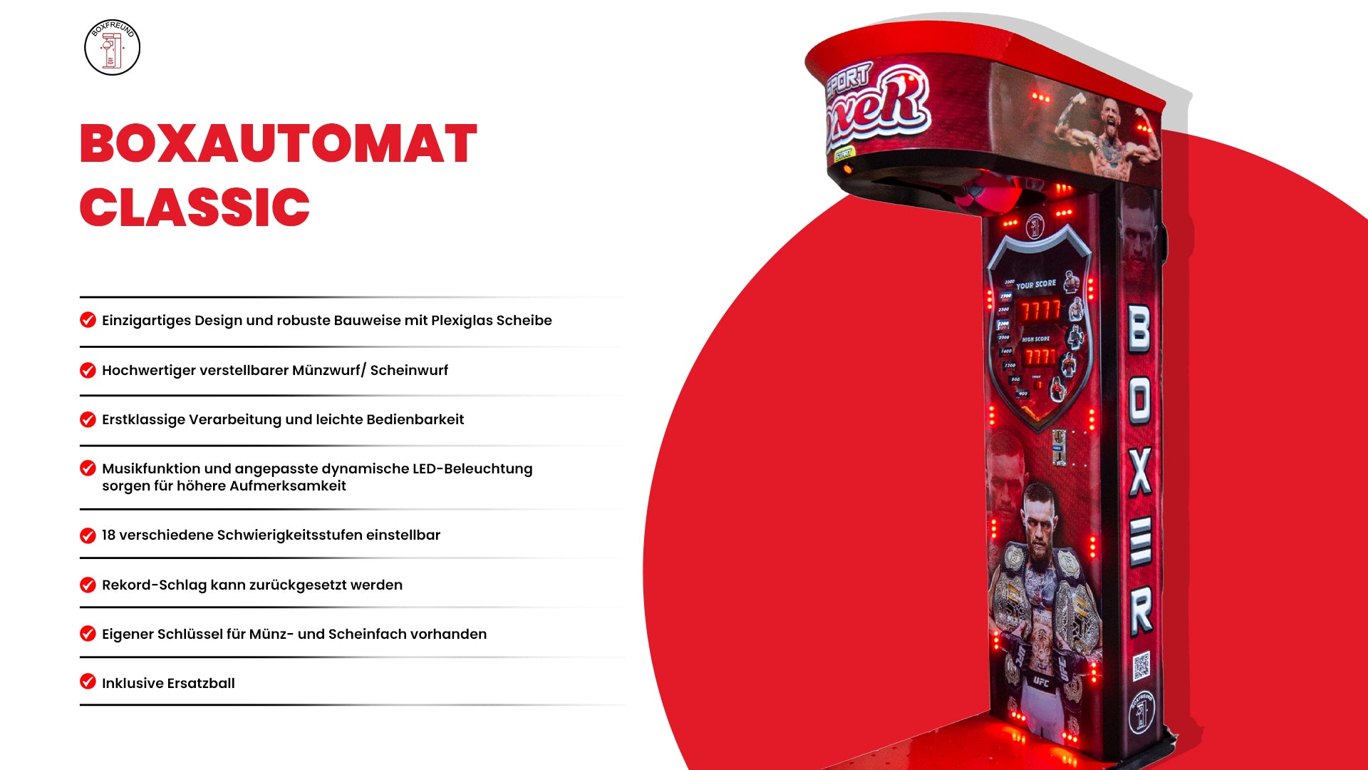 Boxautomat Champion Classic – Info