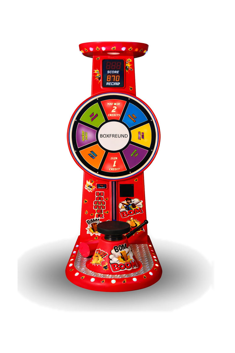 High Striker Machine / Hammer Game Machine