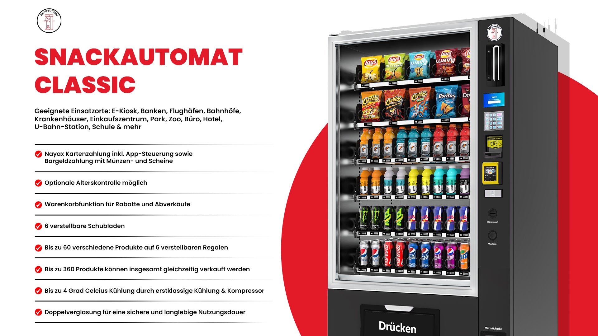 Snackautomat Classic – Info