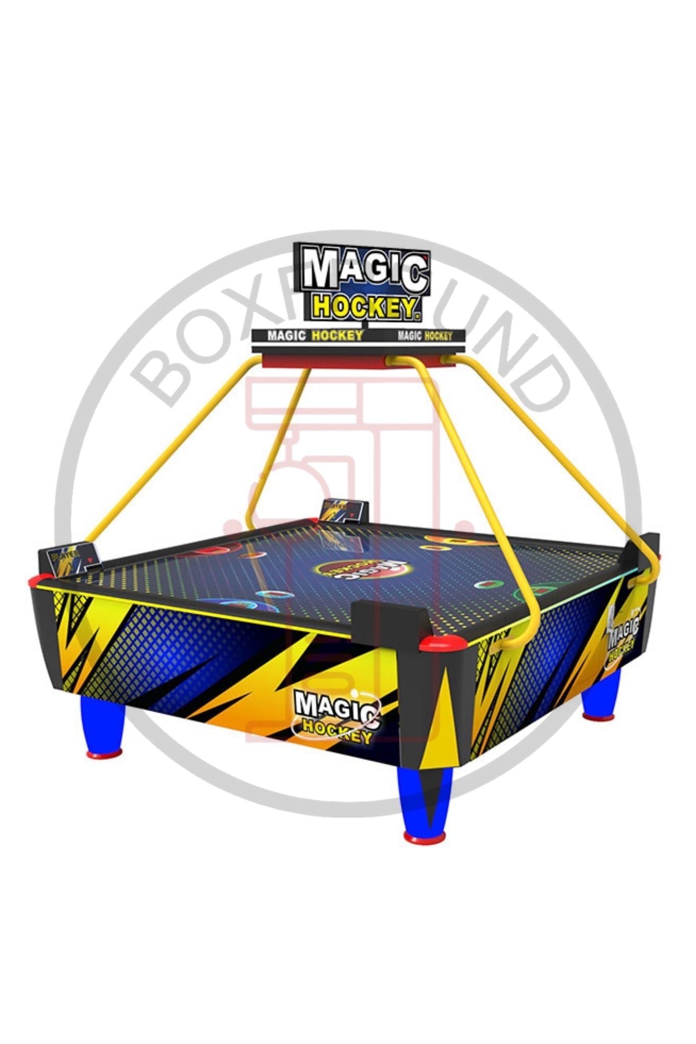 Airhockey Automat 4 Player Multiplayer - BoxfreundSpielautomatenAirhockey Automat 4 Player Multiplayer