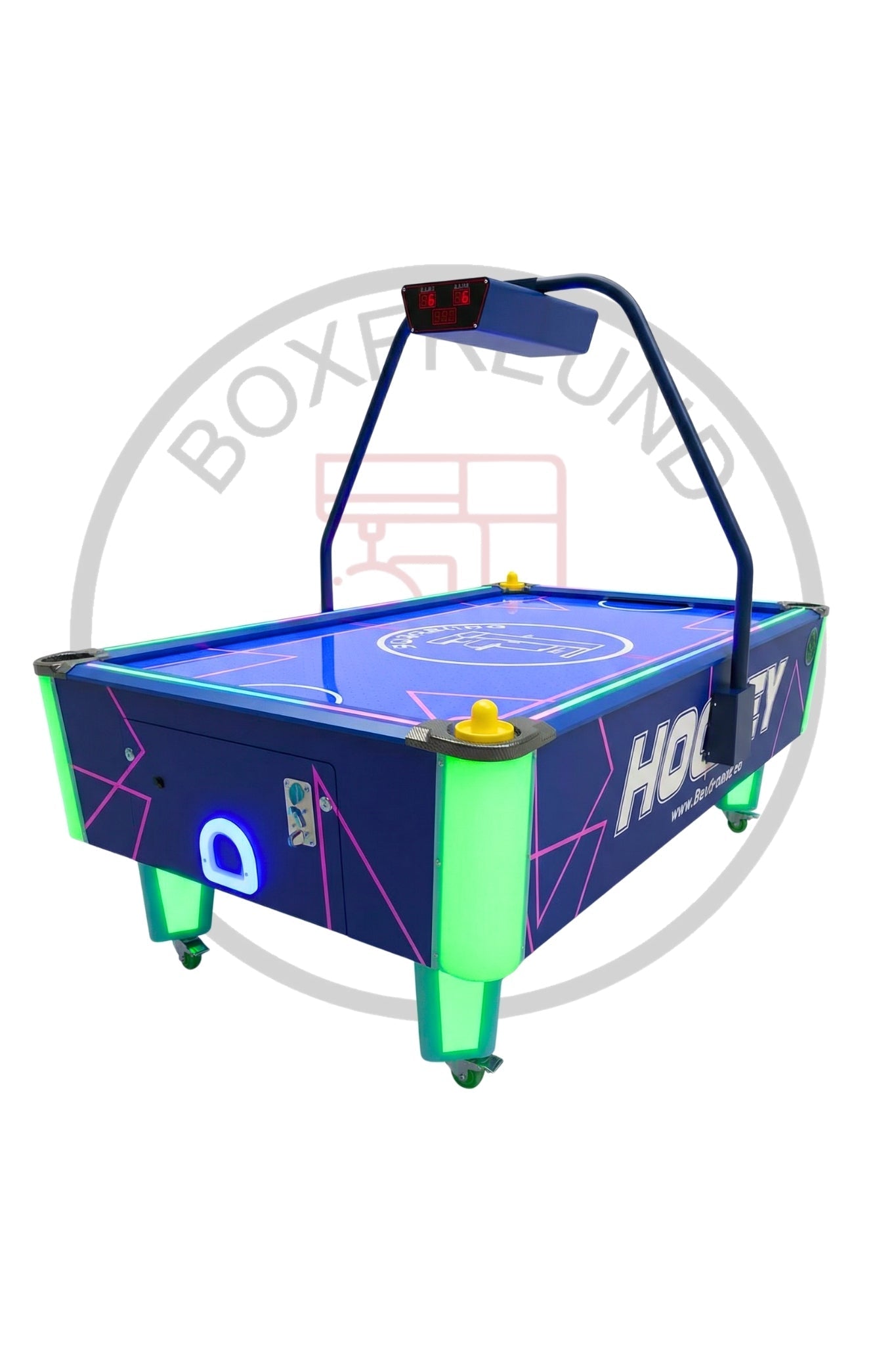 Airhockey Automat Multiplayer - BoxfreundSpielautomatenAirhockey Multiplayer – Ansicht 2