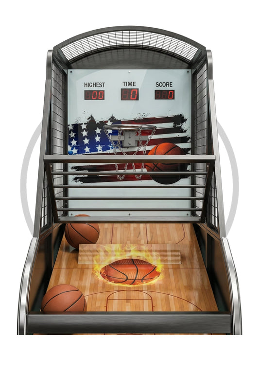 Basketballautomat Classic - BoxfreundSpielautomatenBasketballautomat Classic – Ansicht 2