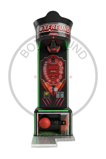 Comboautomat Classic mit Münz - und Scheinwurf - BoxfreundSpielautomatenKombo - Automat Fusballer Boxer mit Scheinwurf