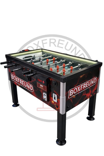 Kickertisch / Tischkicker mit Münzwurf - BoxfreundTischkicker mit Münzwurf