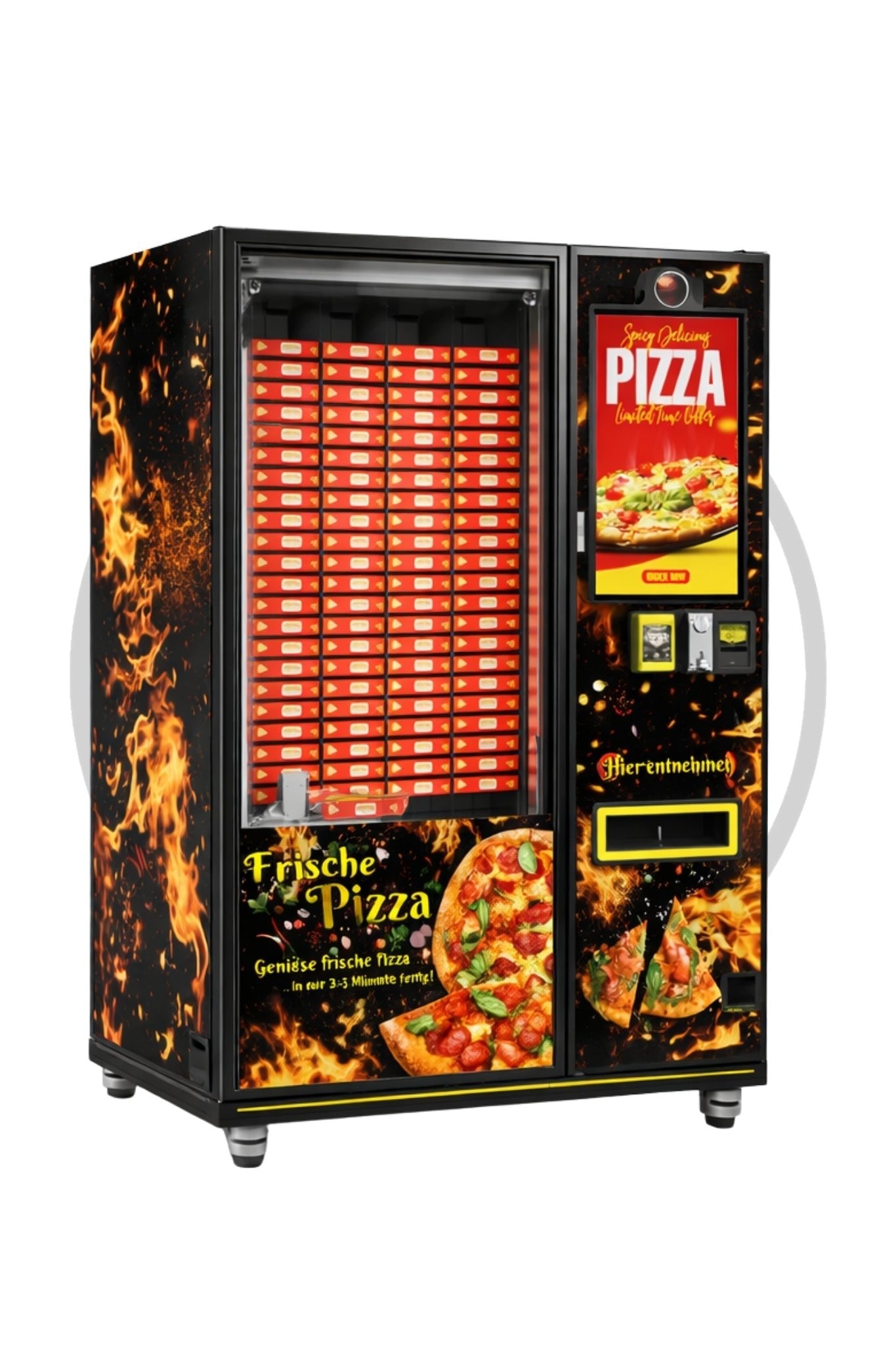 Pizzaautomat Pizzamat - BoxfreundWarenverkaufautomatenPizzaautomat Pizzamat – Ansicht 2