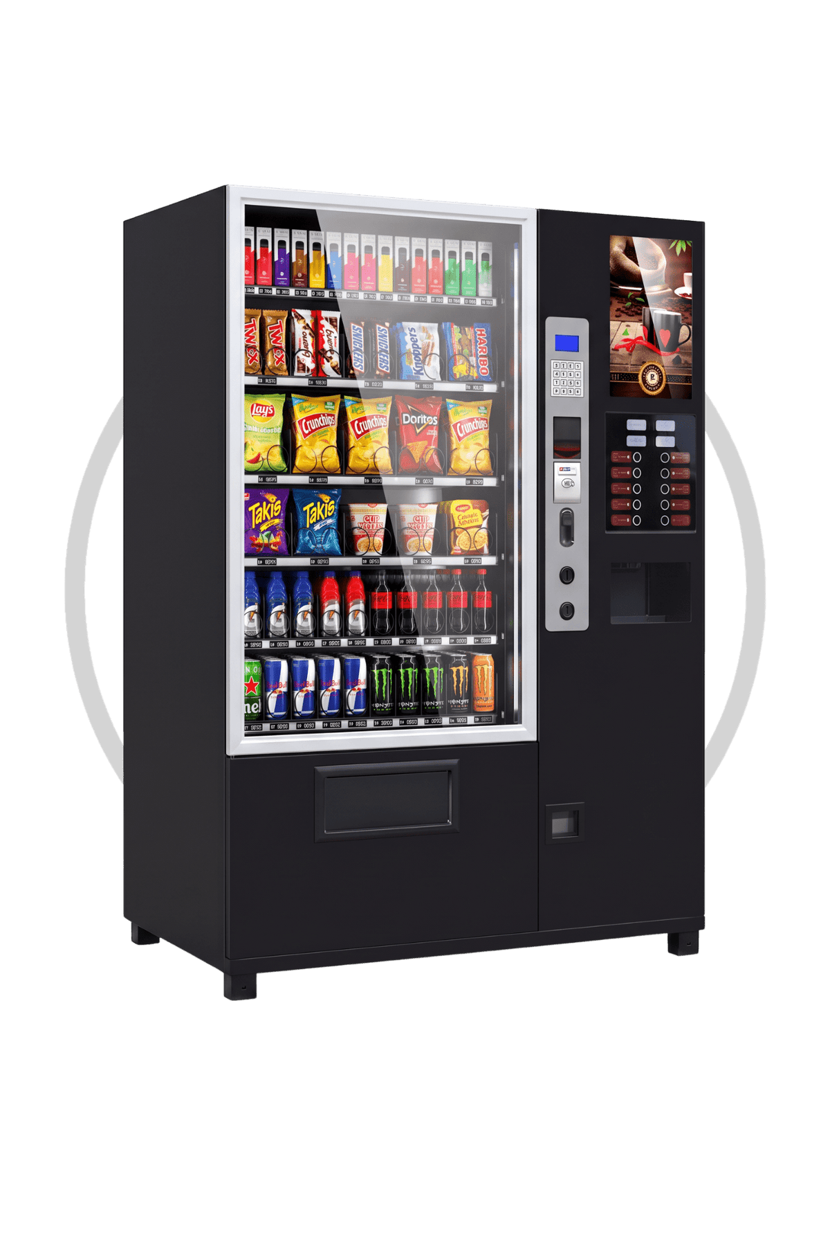 Snack & Coffee Vending Machine Duo - BoxfreundVending MachinesSnack & Coffee Vending Machine Duo