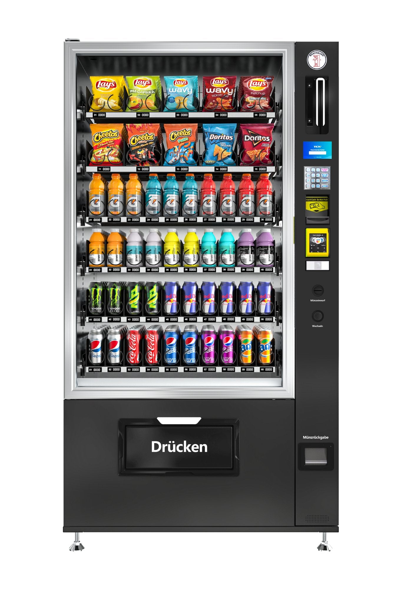 Snackautomat Classic Vollausgestattet - BoxfreundWarenverkaufautomatenSnackautomat Classic Vollausgestattet